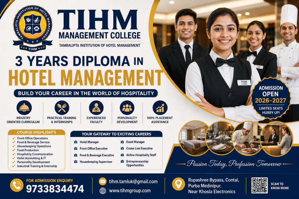 DIPLOMA IN HOTEL MANAGEMENT